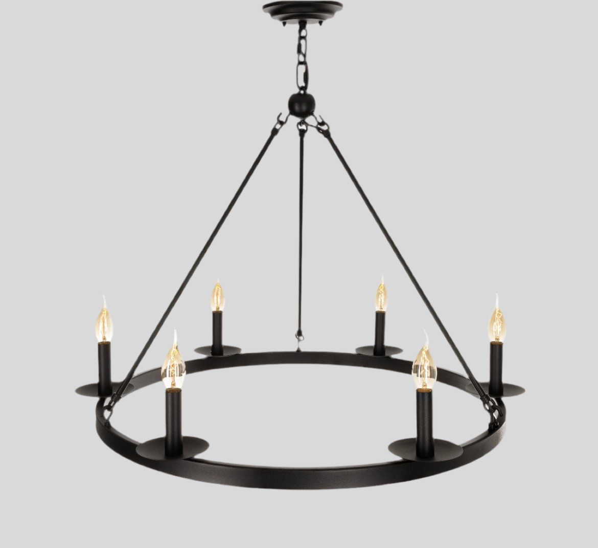 TLA- Handmade Highland Solid Brass Chandelier