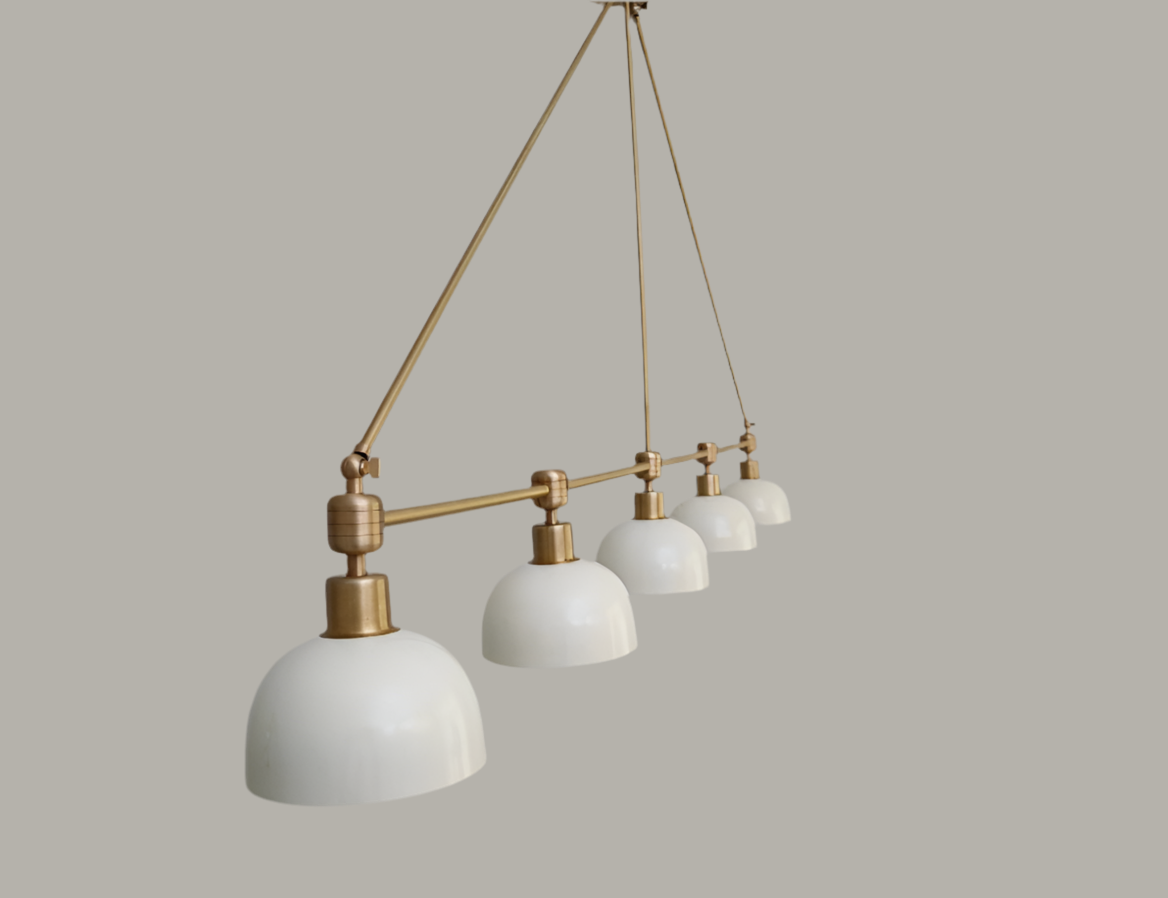 The Lighting Agency - Handmade Cubra Linear Pendant Light