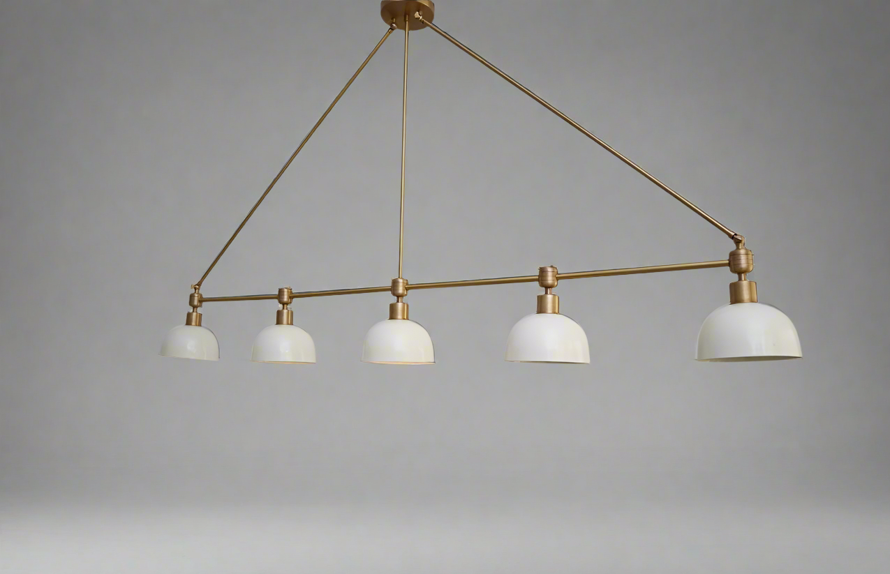 The Lighting Agency - Handmade Cubra Linear Pendant Light