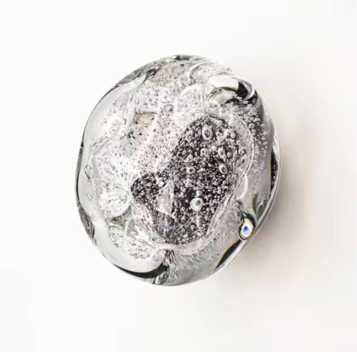 The Lighting Agency - Willow Bubble Blown Glass Wall Light