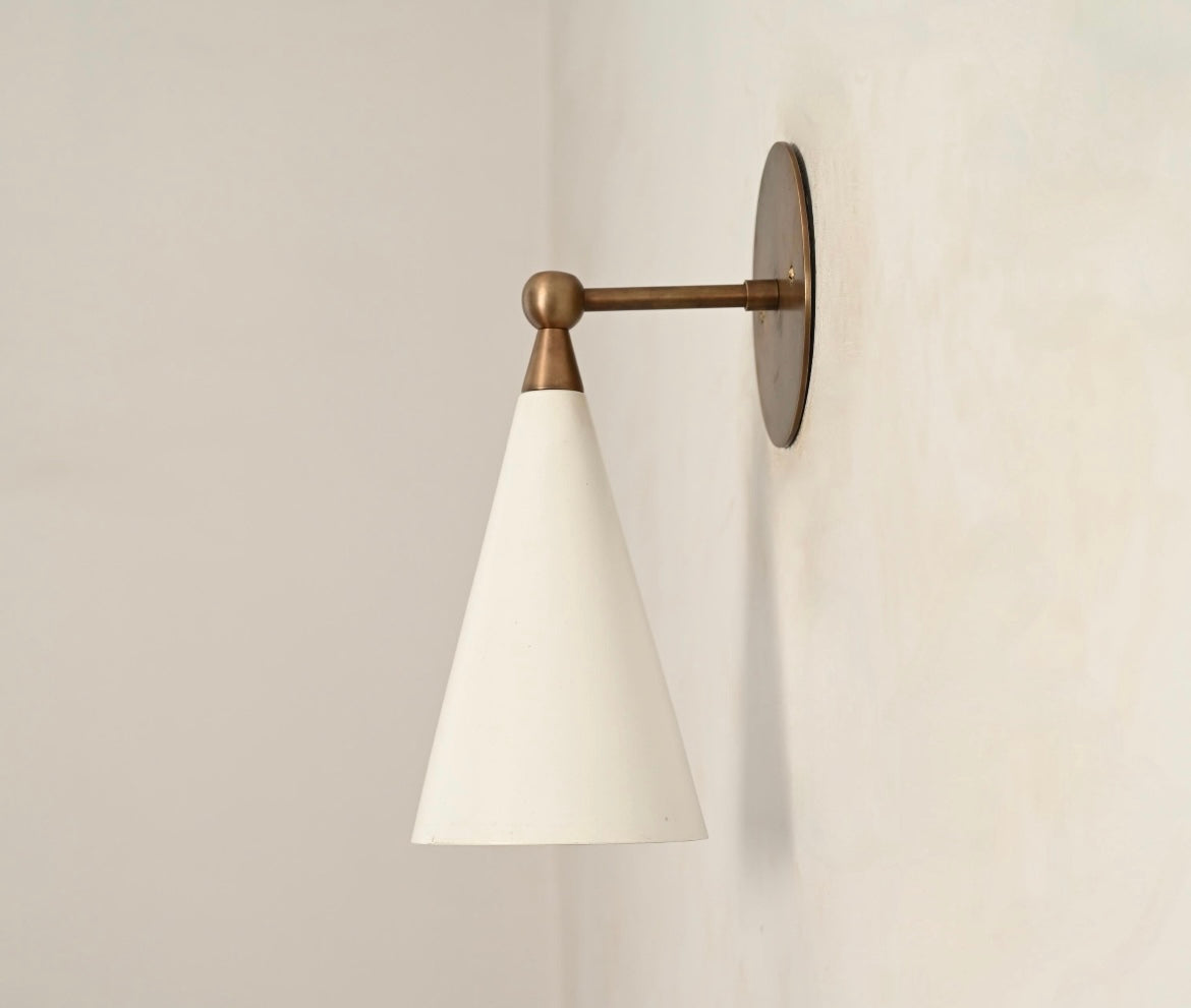 The Lighting Agency - Handmade Lara Cone Wall Light