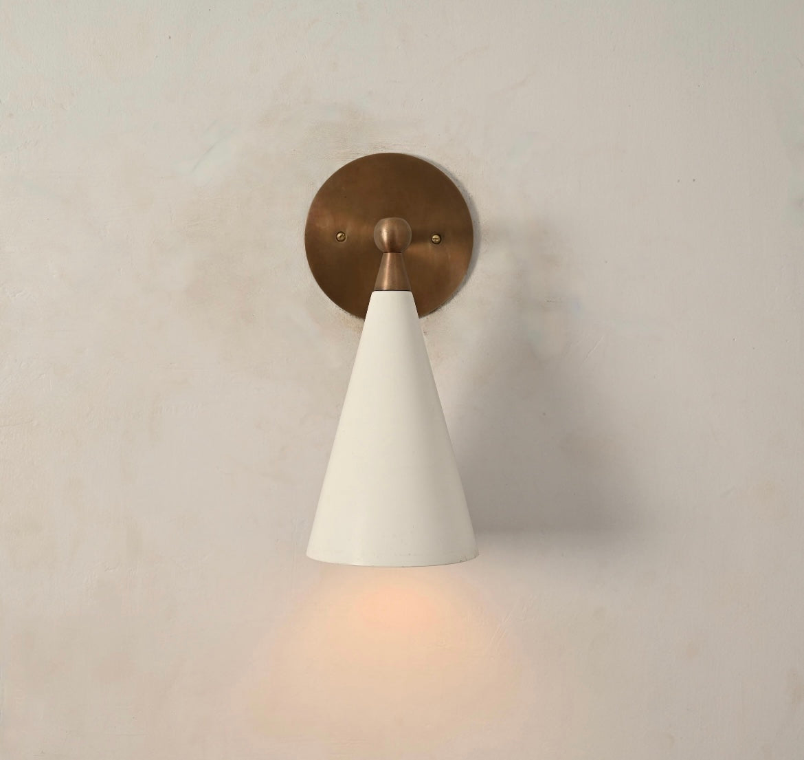 The Lighting Agency - Handmade Lara Cone Wall Light