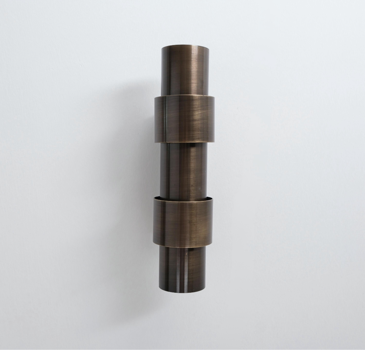 The Lighting Agency - Handmade Caldera Brass Wall Light