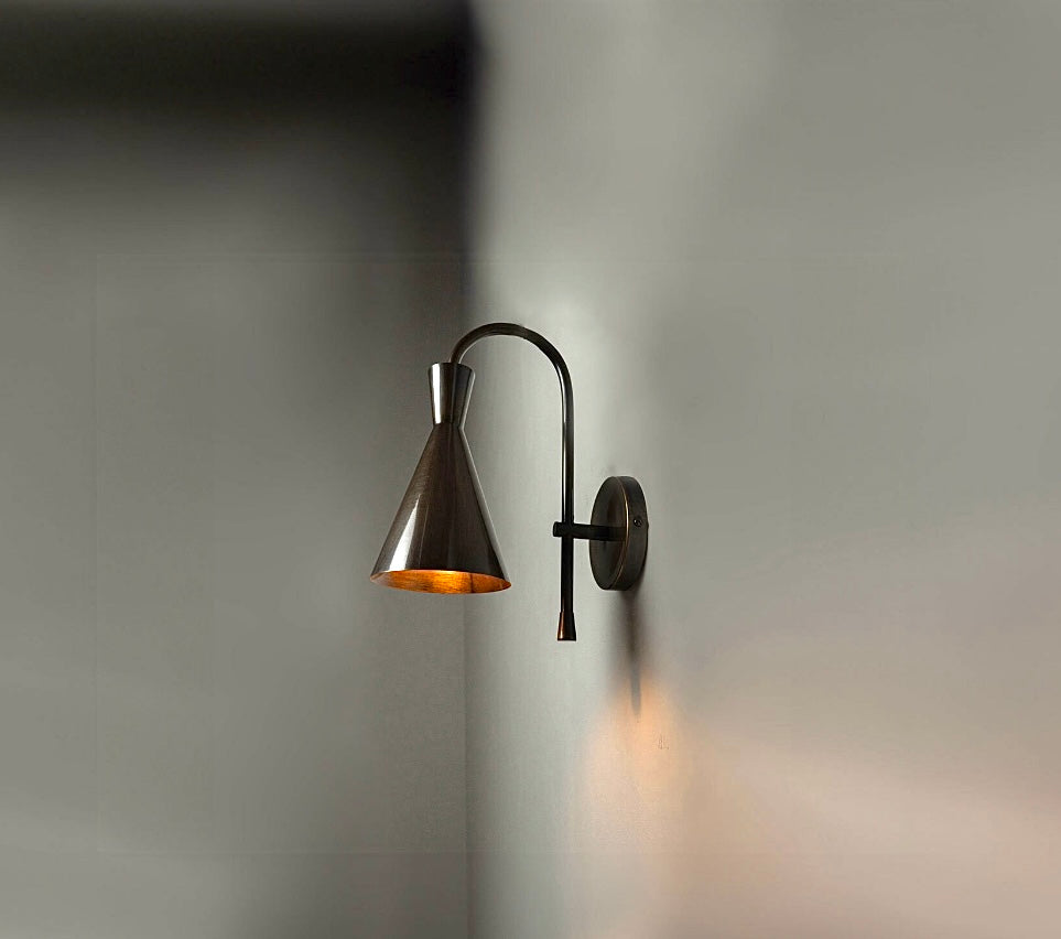 The Lighting Agency - Handmade Curved Nook Wall Light