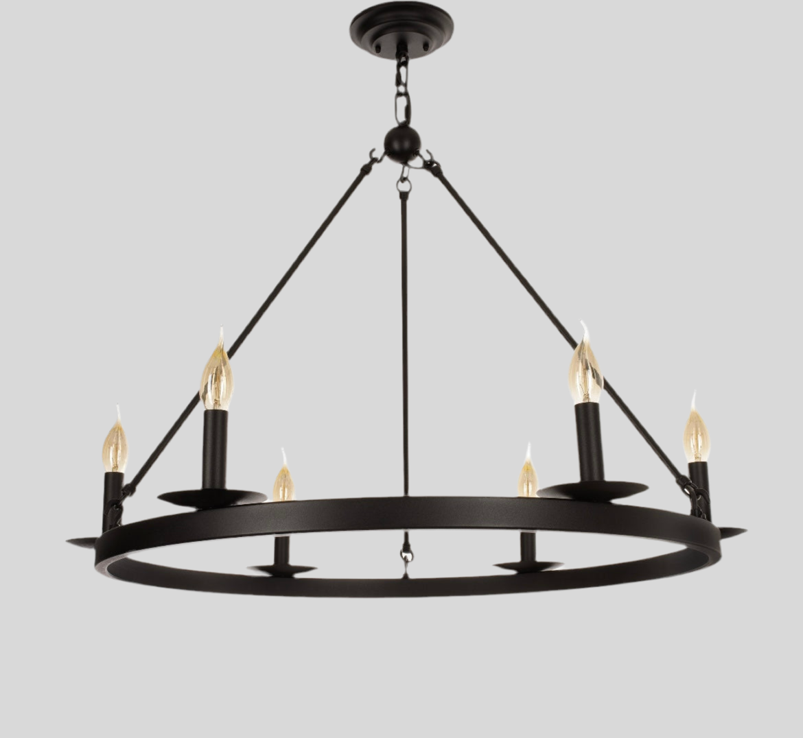 TLA- Handmade Highland Solid Brass Chandelier