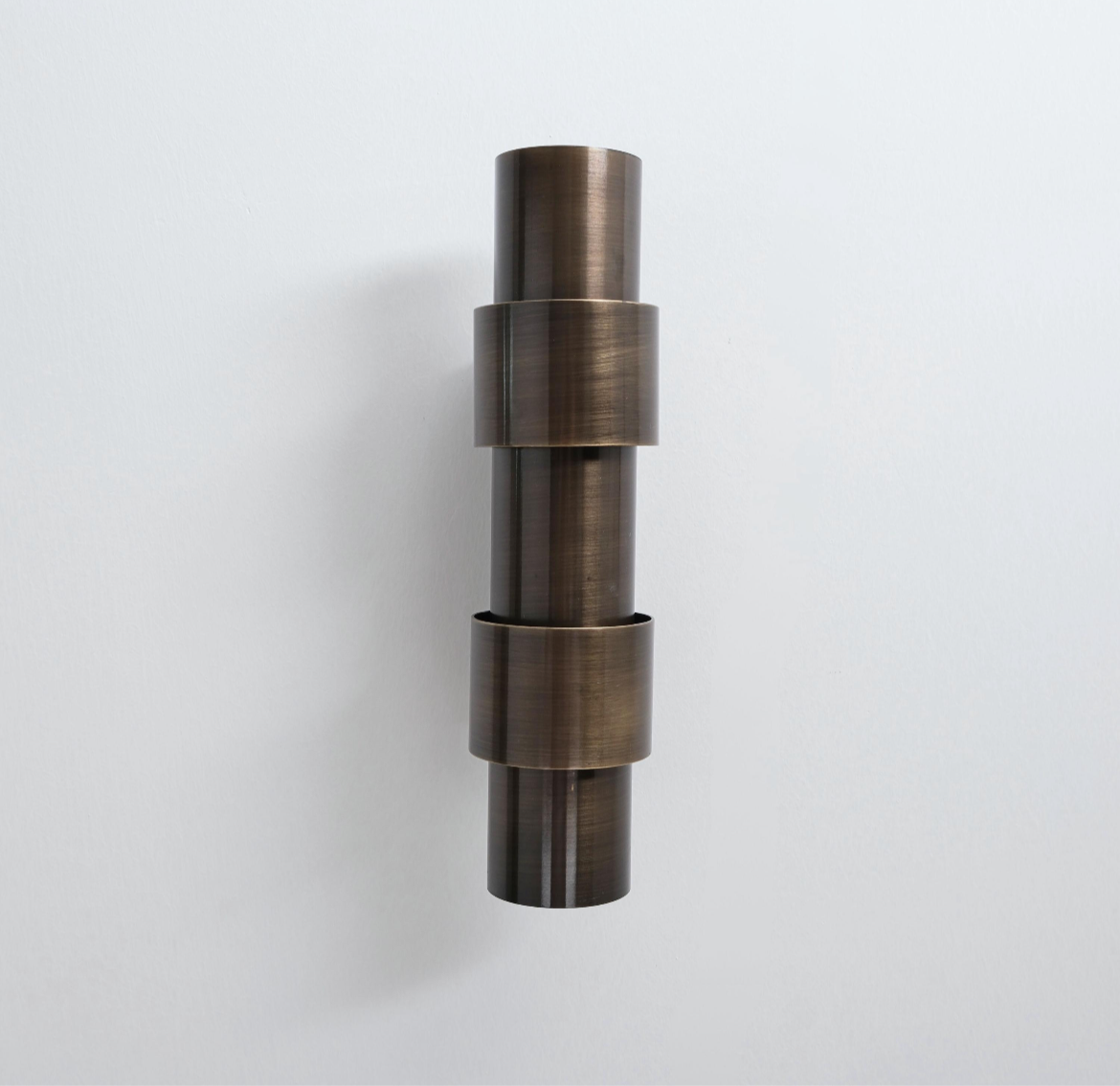 The Lighting Agency - Handmade Caldera Brass Wall Light