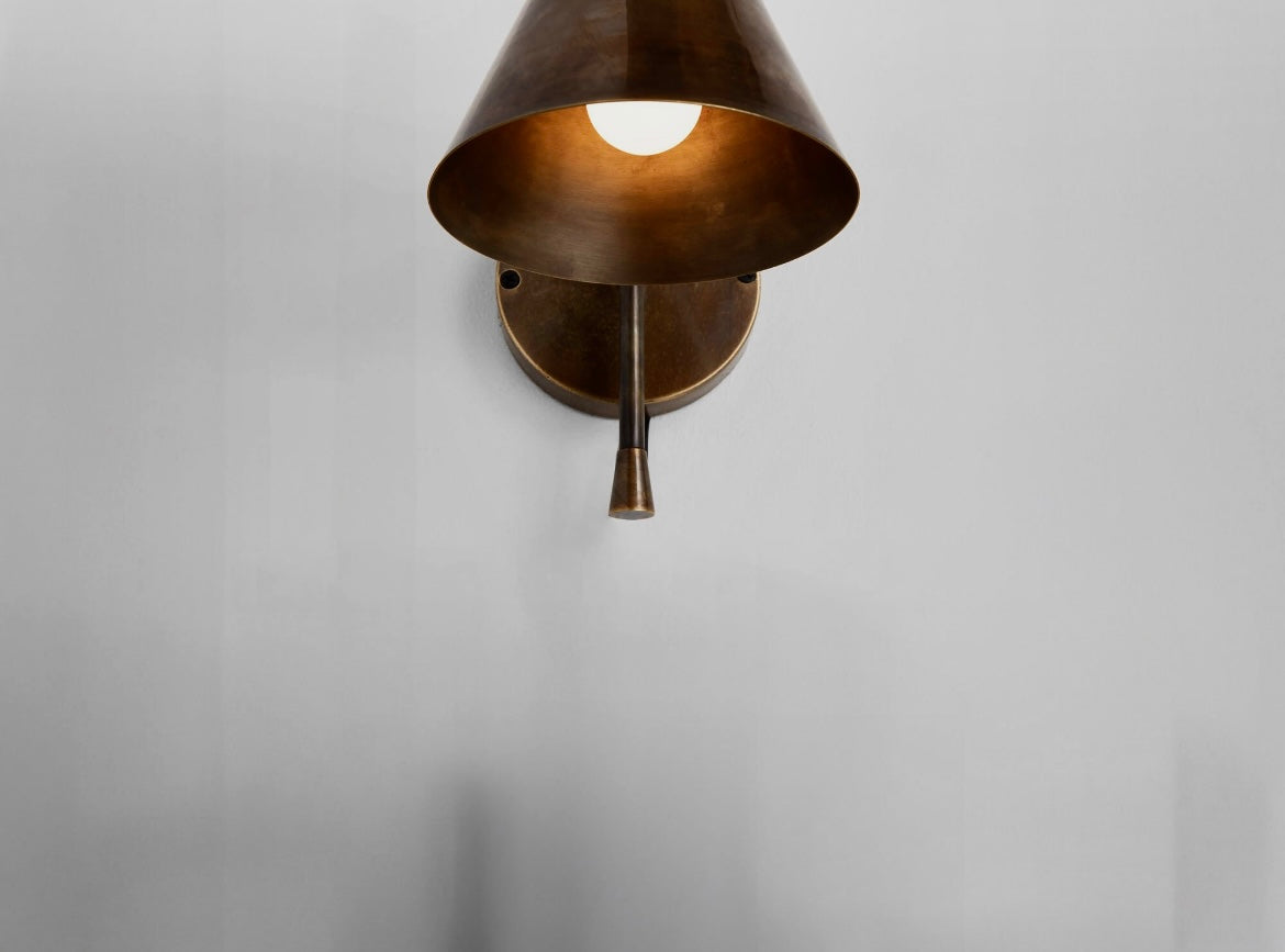The Lighting Agency - Handmade Curved Nook Wall Light