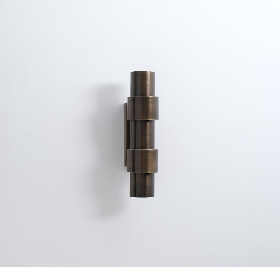 The Lighting Agency - Handmade Caldera Brass Wall Light