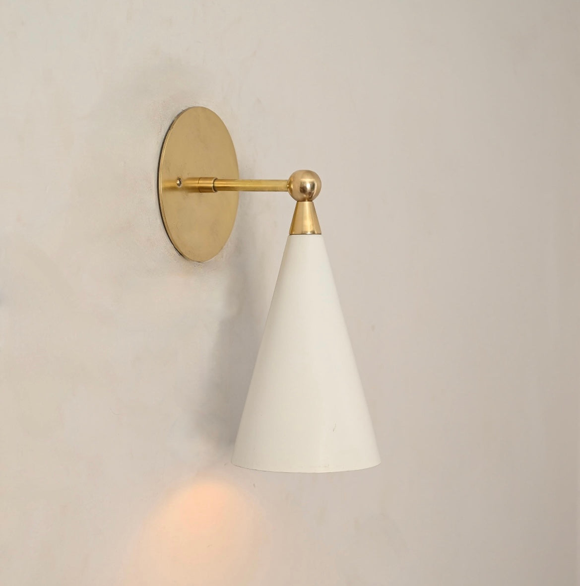The Lighting Agency - Handmade Lara Cone Wall Light