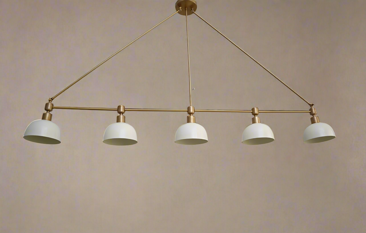 The Lighting Agency - Handmade Cubra Linear Pendant Light