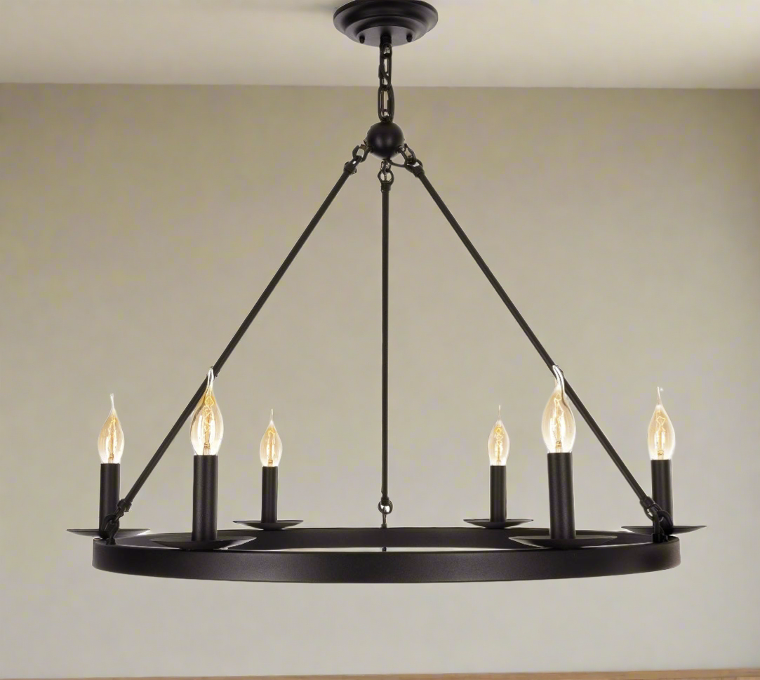 TLA- Handmade Highland Solid Brass Chandelier