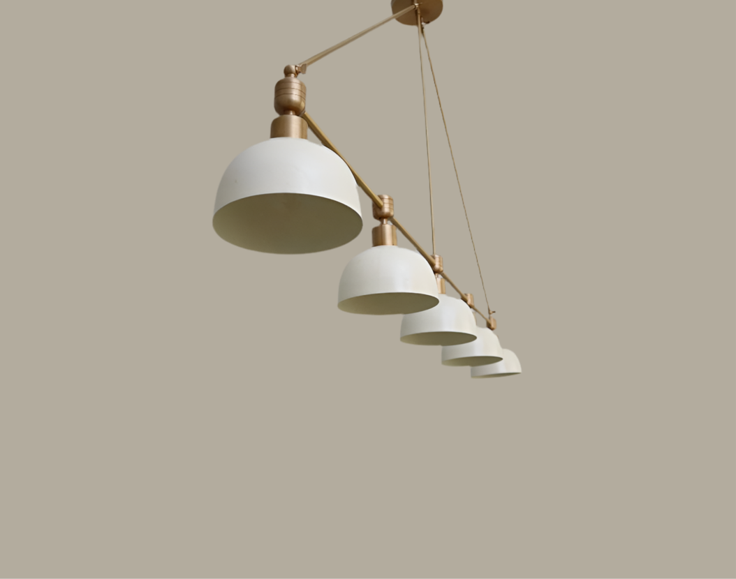 The Lighting Agency - Handmade Cubra Linear Pendant Light