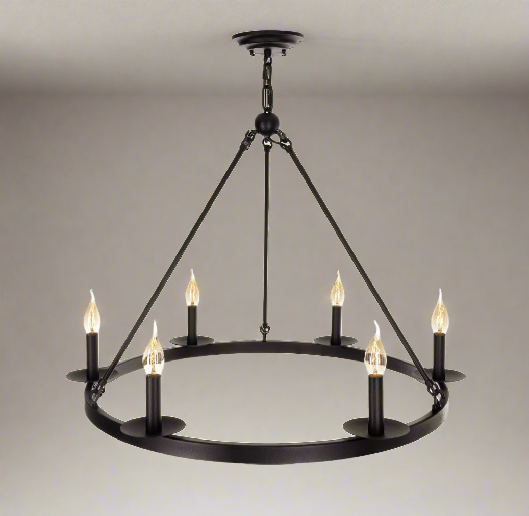 TLA- Handmade Highland Solid Brass Chandelier