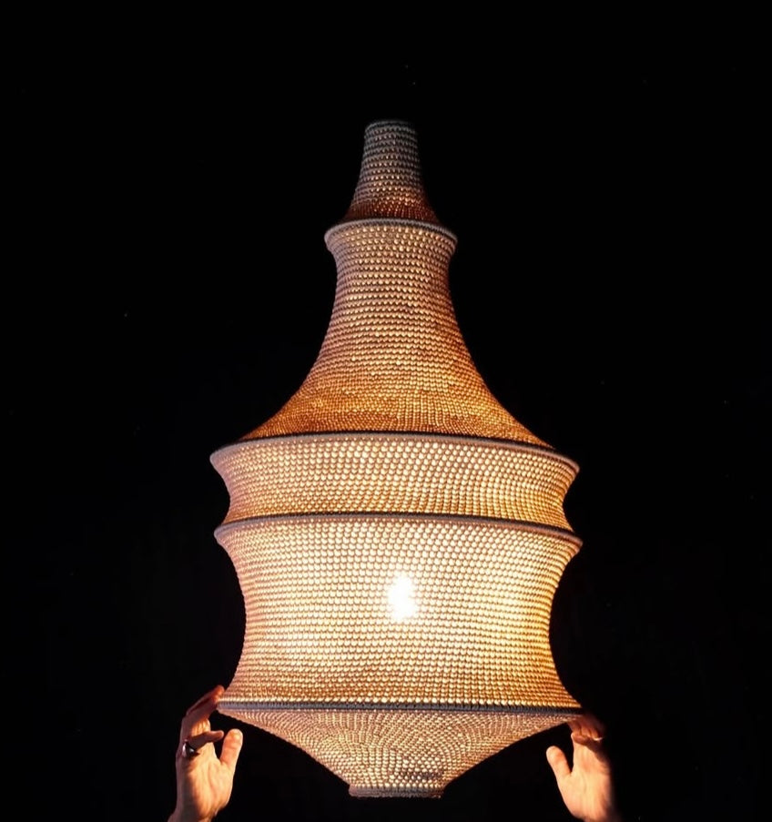 Saint IV Crochet Pendant Lamp
