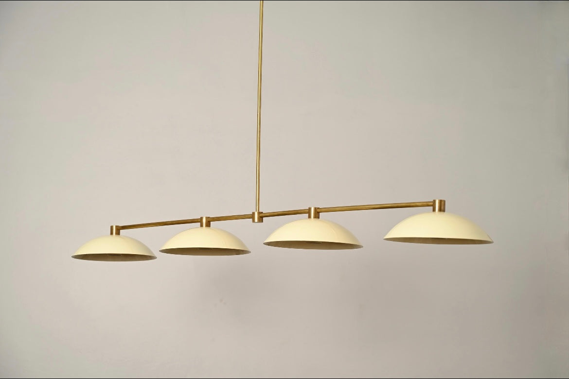 The Lighting Agency - Handmade Cleo Brass Chandelier