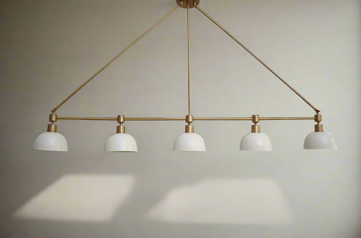 The Lighting Agency - Handmade Cubra Linear Pendant Light