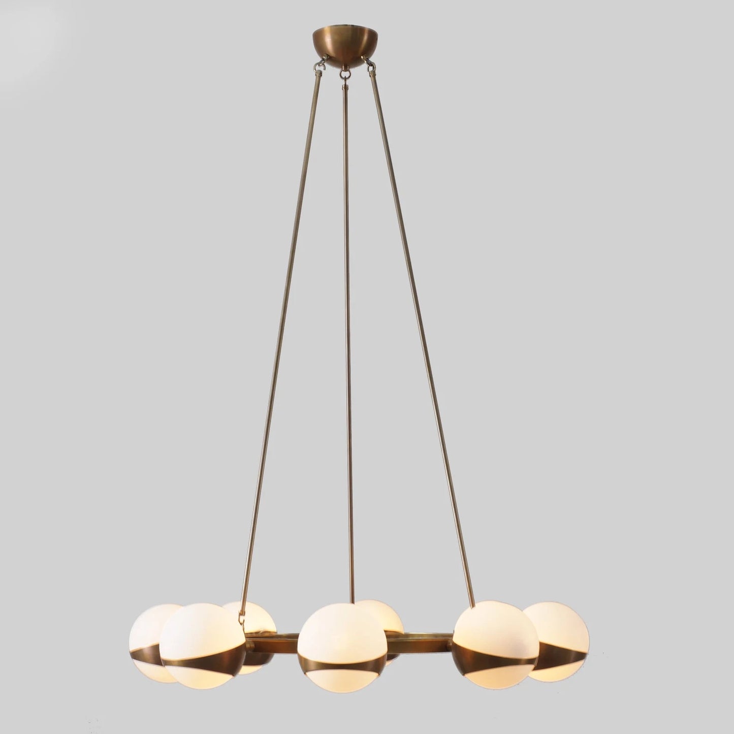 The Lighting Agency - Uri Brass Chandelier