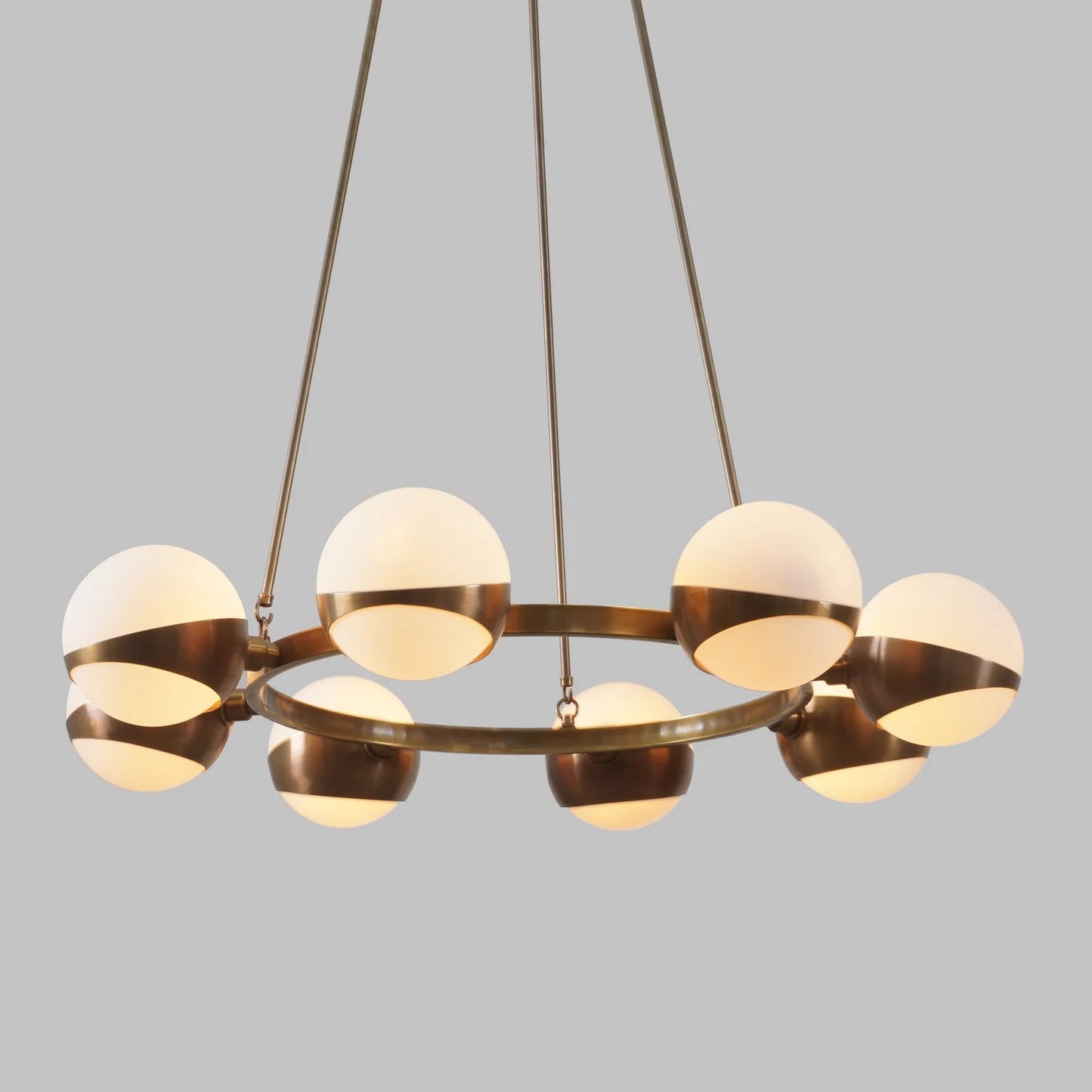The Lighting Agency - Uri Brass Chandelier