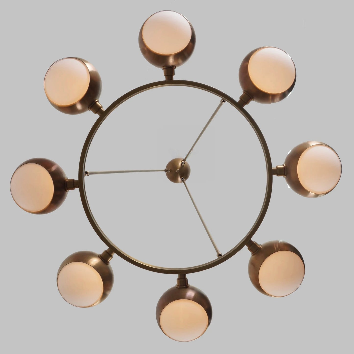 The Lighting Agency - Uri Brass Chandelier