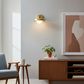 Handmade Luna Brass Wall Light