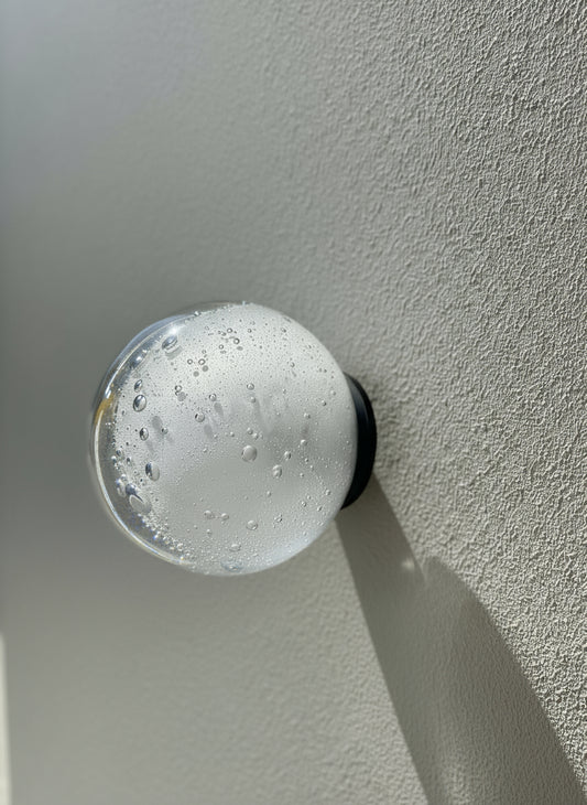 The Lighting Agency - Seraphine Blown Glass Wall Light 