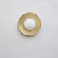 The Lighting Agency - Handmade Brass Base Wall Light 