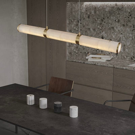 Aurelo Marble Linear Pendant Light
