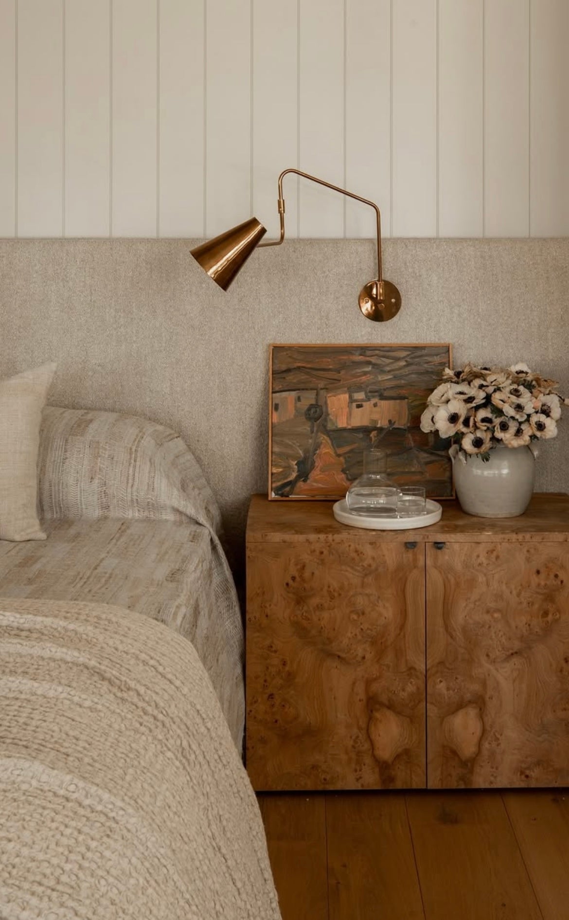 Handmade Brass Swing Wall Light