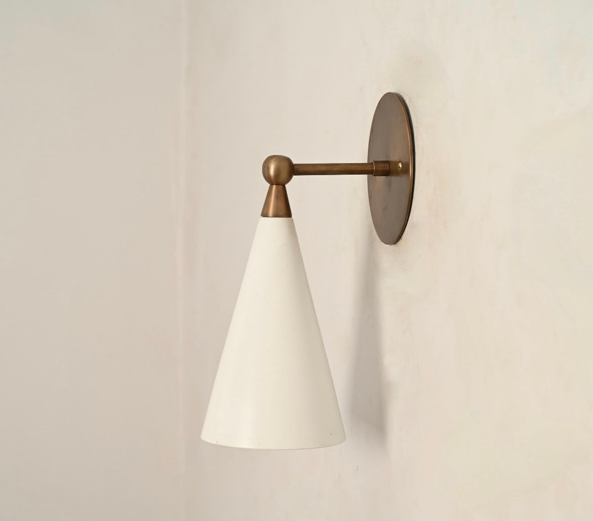 The Lighting Agency - Handmade Lara Cone Wall Light 