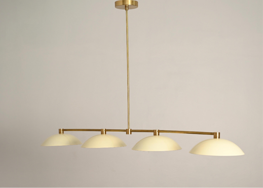 The Lighting Agency - Handmade Cleo Brass Chandelier 