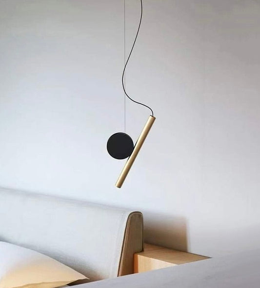 Metal Slide Pendant Light