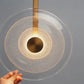 Ivory Handblown Pendant Light