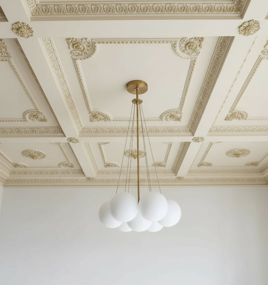 Handmade Cloud Veil Pendant Light 