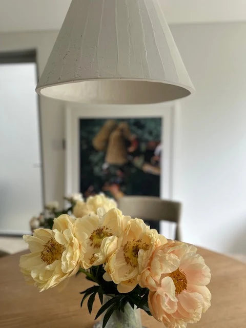 Handmade Plaster Pendant Light - The Lighting Agency