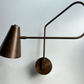 The Lighting Agency - Handmade Brass Adjustable Swing Wall Light 