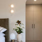 Willow Bubble Blown Glass Wall Light