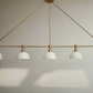 The Lighting Agency - Handmade Cubra Linear Pendant Light