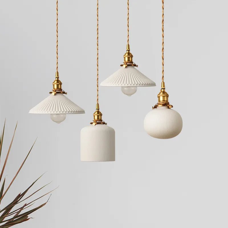 Buds Ceramic Pendant Light - The Lighting Agency