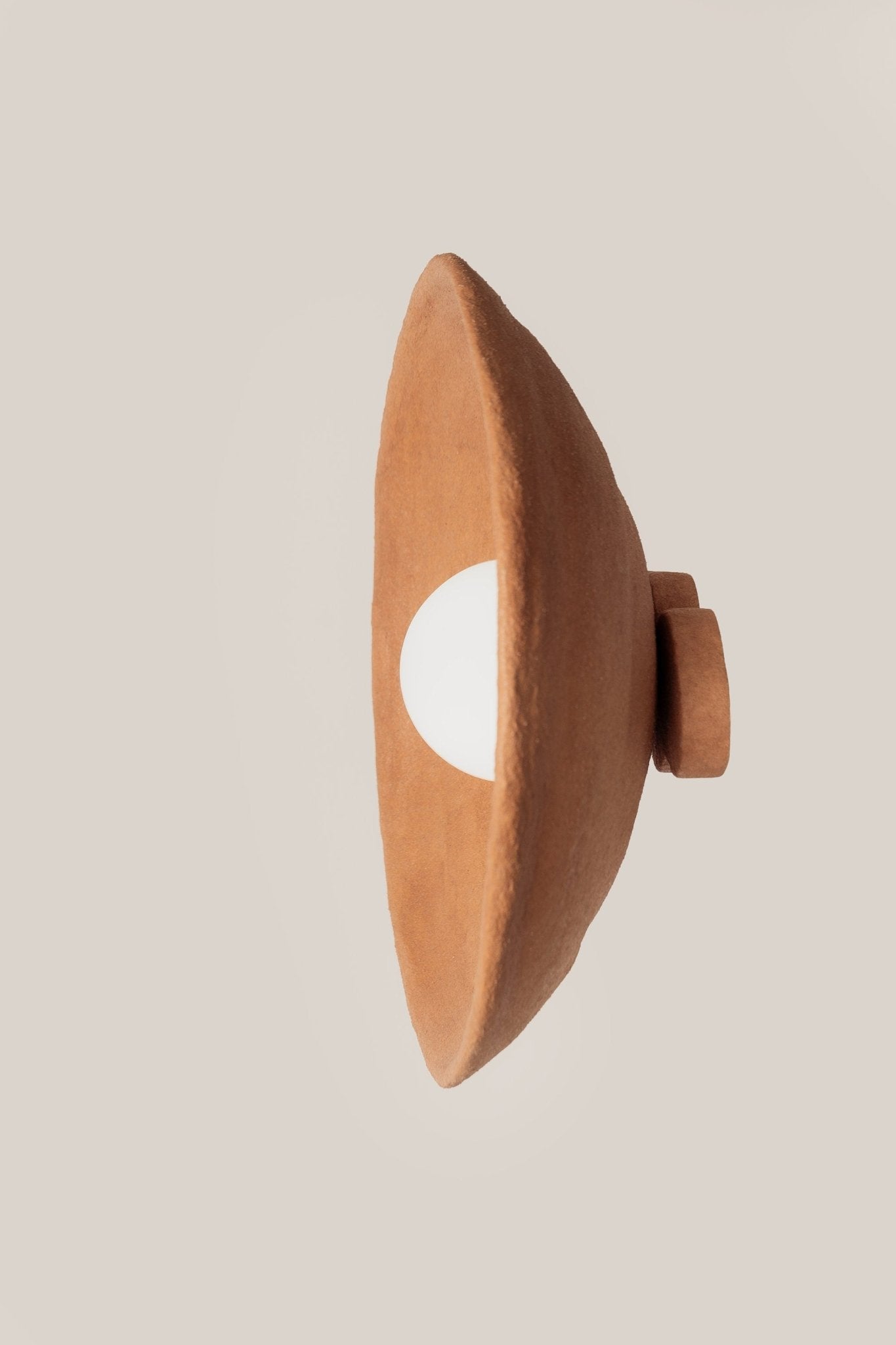 Handmade Clave Clay Wall Light L - The Lighting Agency