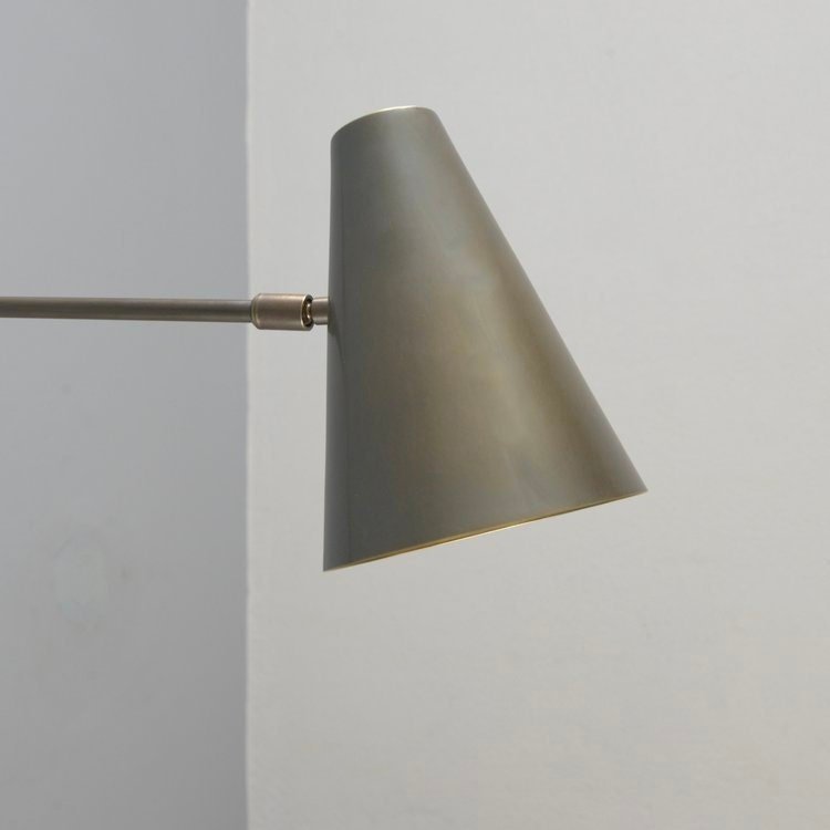 Handmade Brass Swing Wall Light - The Lighting Agency