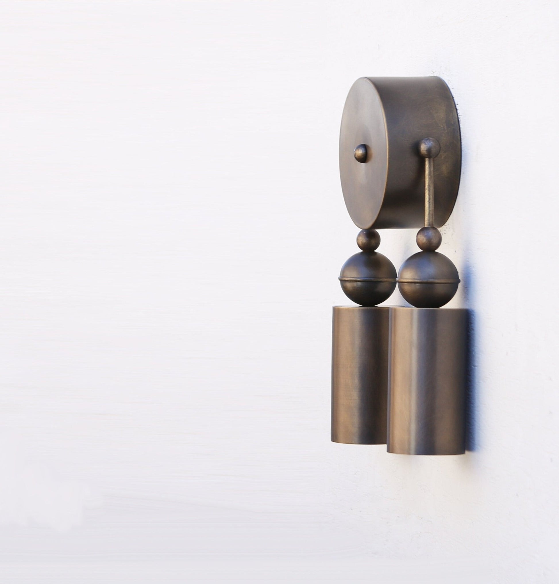 Handmade Dual Pendulum Wall Light - The Lighting Agency