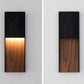 Lux Dark Wallnut Wall Light - The Lighting Agency