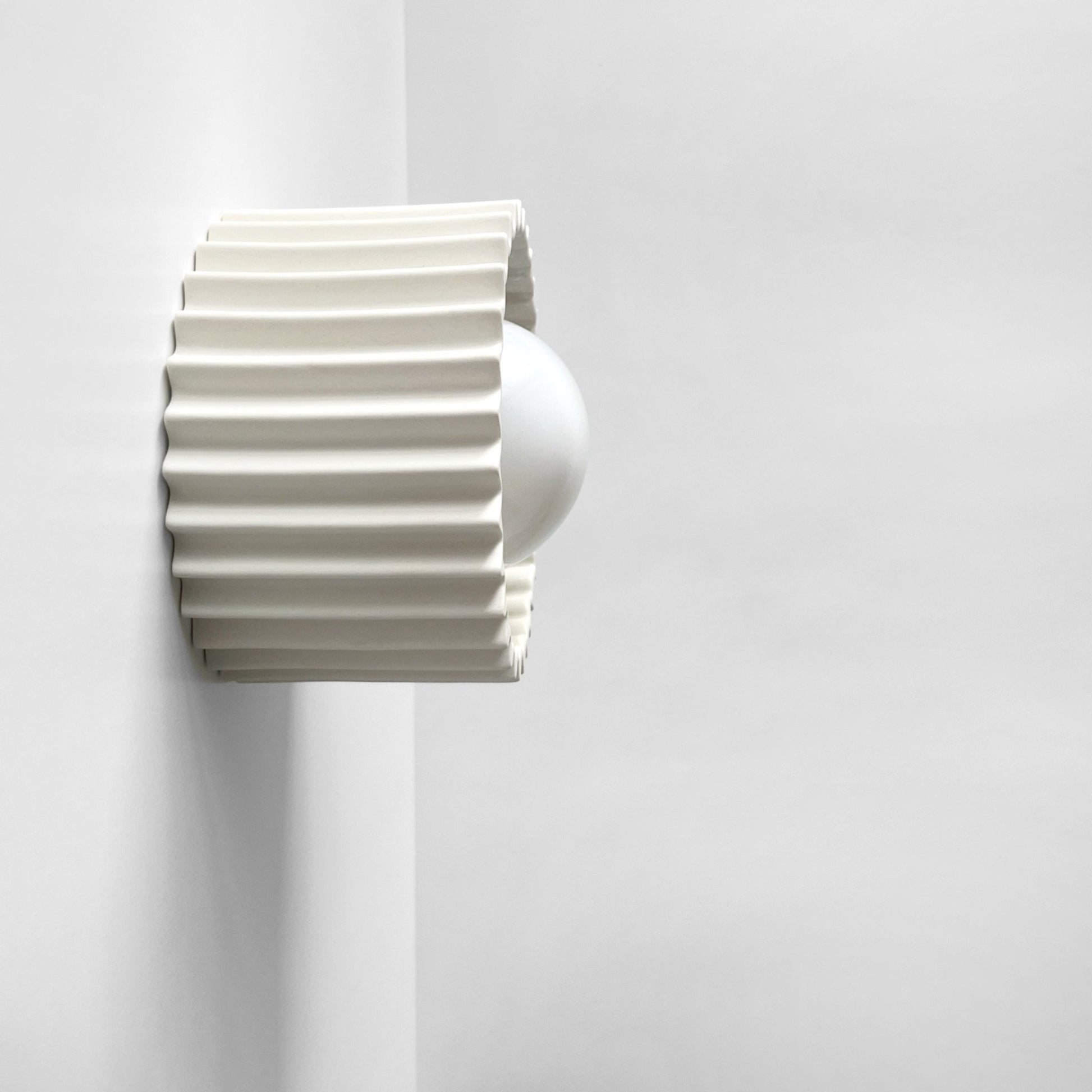 Handmade Syra Porcelain Wall Light - The Lighting Agency