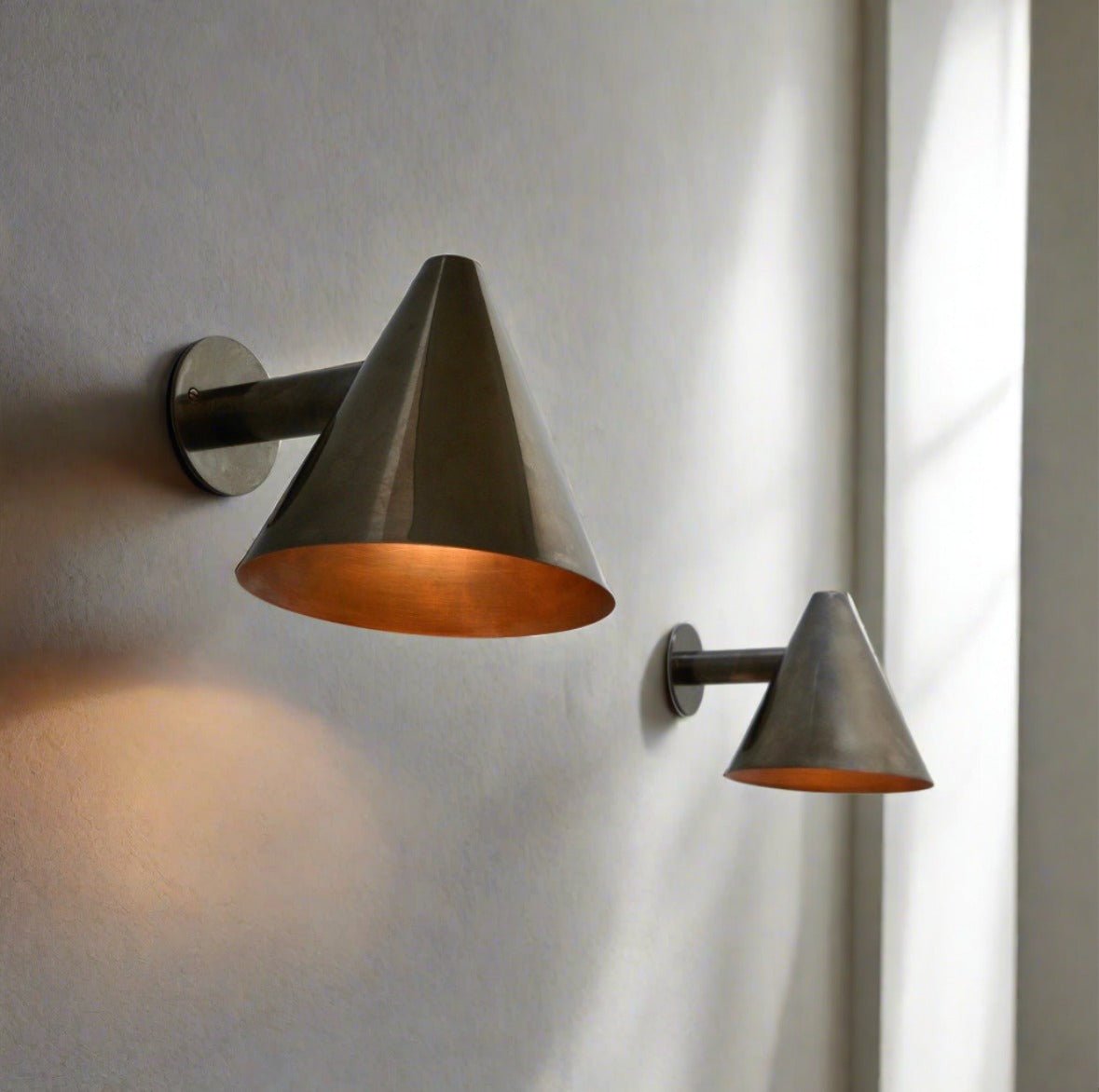 Handmade Cone Wall Light - The Lighting Agency