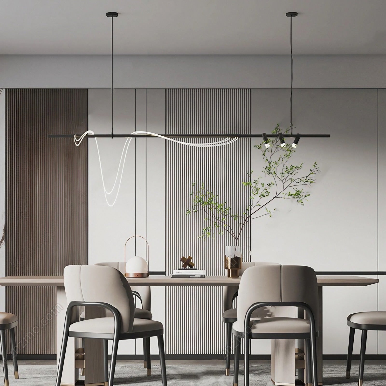 Wever Linear Pendant Light - The Lighting Agency