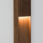 Lux Wallnut Wall Light - The Lighting Agency