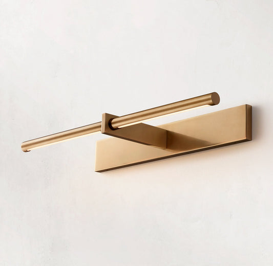 Copper Slim Picture Wall Light - The Lighting Agency