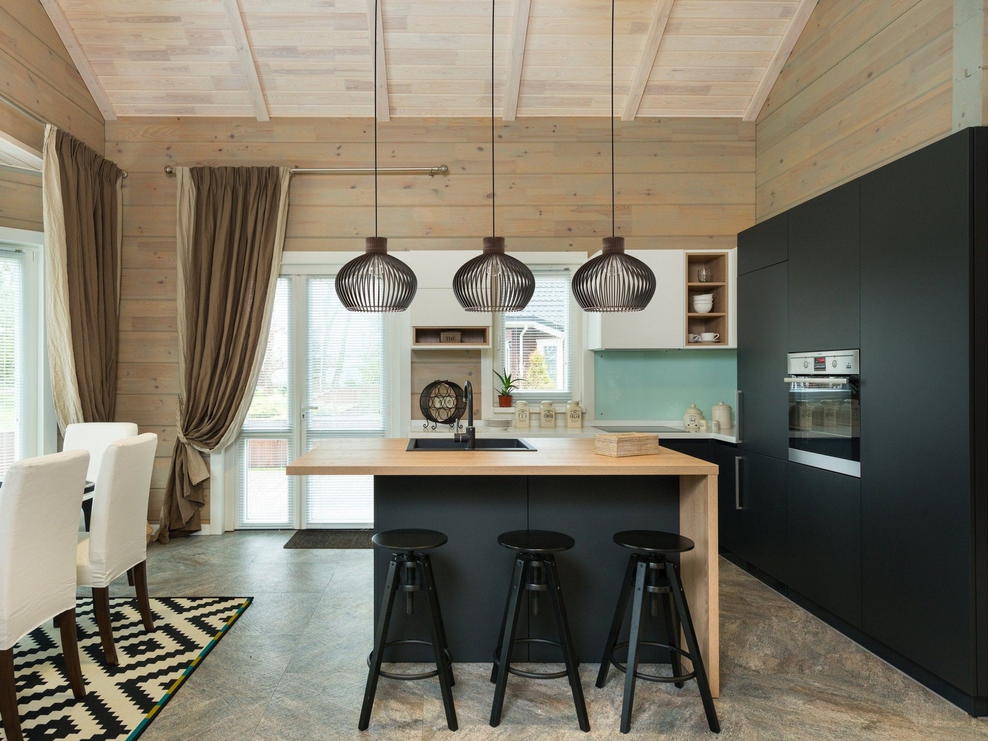 Cali Blatic Birch plywood Pendant Light - The Lighting Agency