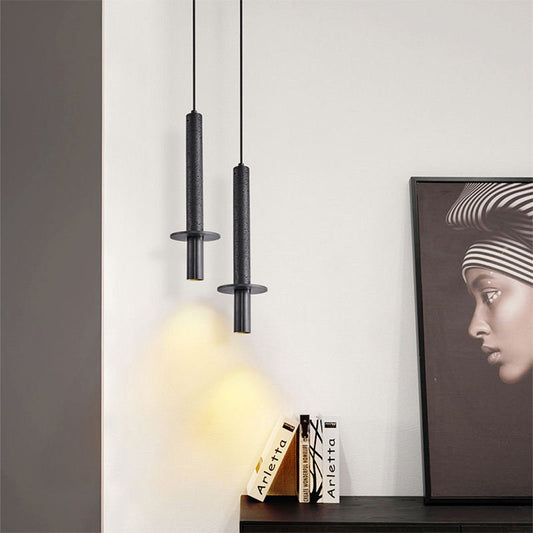 Yellow Stone Pin Pendant Light - The Lighting Agency