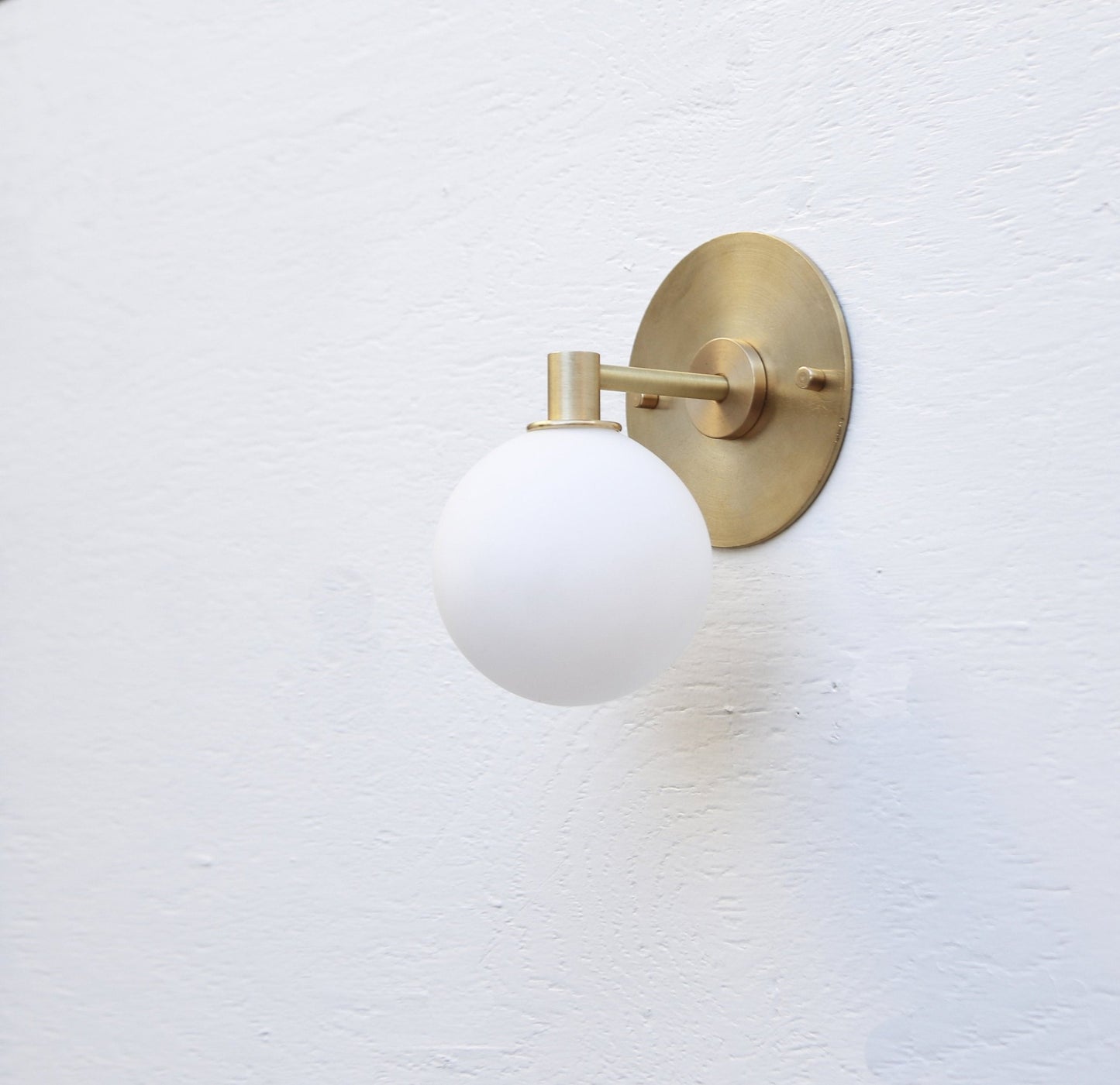 Pendis Brass Wall Light - The Lighting Agency